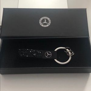 Mercedes Benz Swarovski Keychain